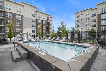 resort pool at 200 City View, Provo